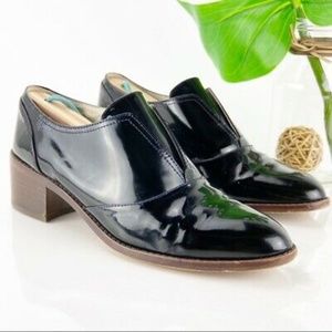 Louise Et Cie Freyer Laceless Oxford Black Shoes